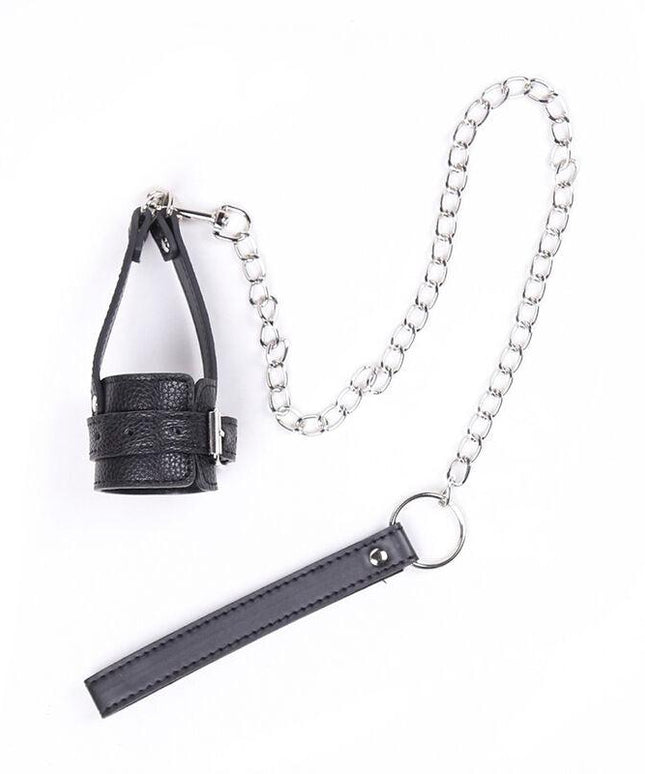 ohmama fetish guaina di supporto per il pene con cinghia