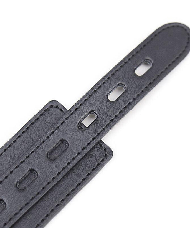 ohmama fetish collana di sottomissione con 3 anelli