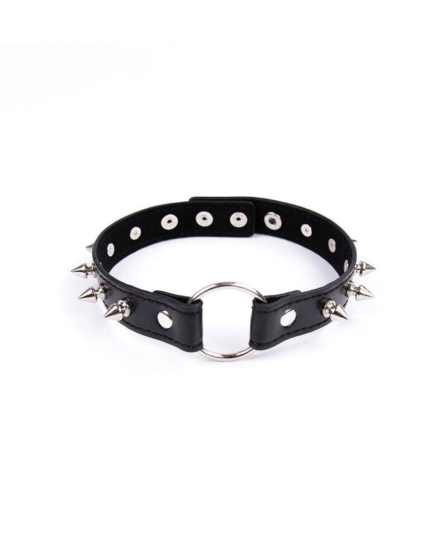 colletto punk ohmama fetish spikes