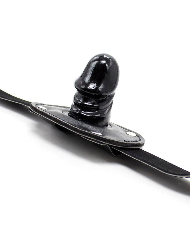 ohmama fetish bavaglio per pene tpe con lucchetto s