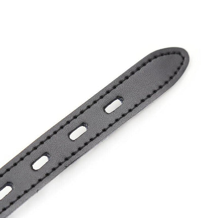 ohmama fetish ball gag in silicone con cintura in pelle