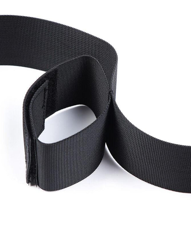 ohmama fetish spreader soft bar completo di tenuta da polso in nylon