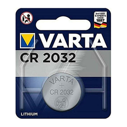 varta batteria litio pulsante cr2032 3v 1 unita