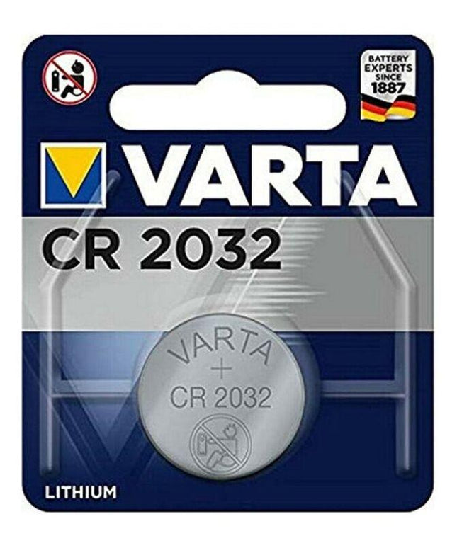 varta batteria litio pulsante cr2032 3v 1 unita