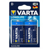 varta longlife power batteria alcalina d lr20 2 unita