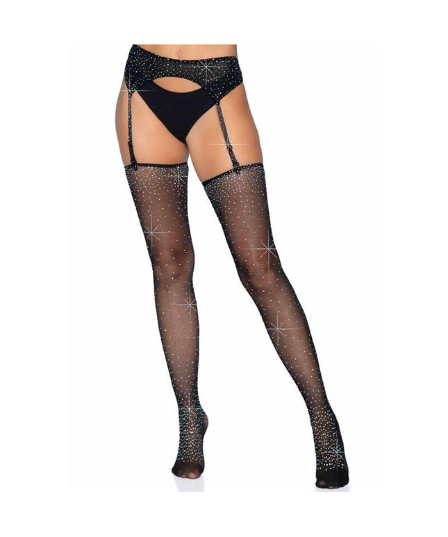 leg avenue set reggettiere e calze taglia unica