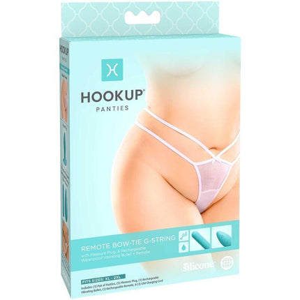 hook up panties remote bow tie g string size xl xxl