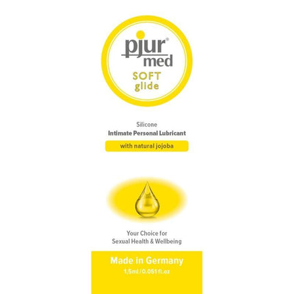 pjur lubrificante al silicone med soft glide 1 5 ml