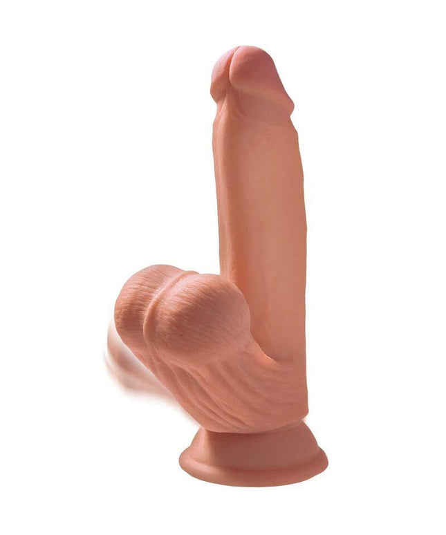 king cock plus 3d dildo sfere oscillanti 15 2 cm