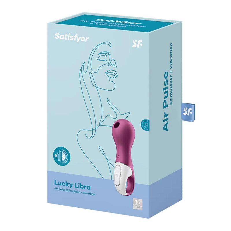 satisfyer stimolatore e vibratore lucky libra