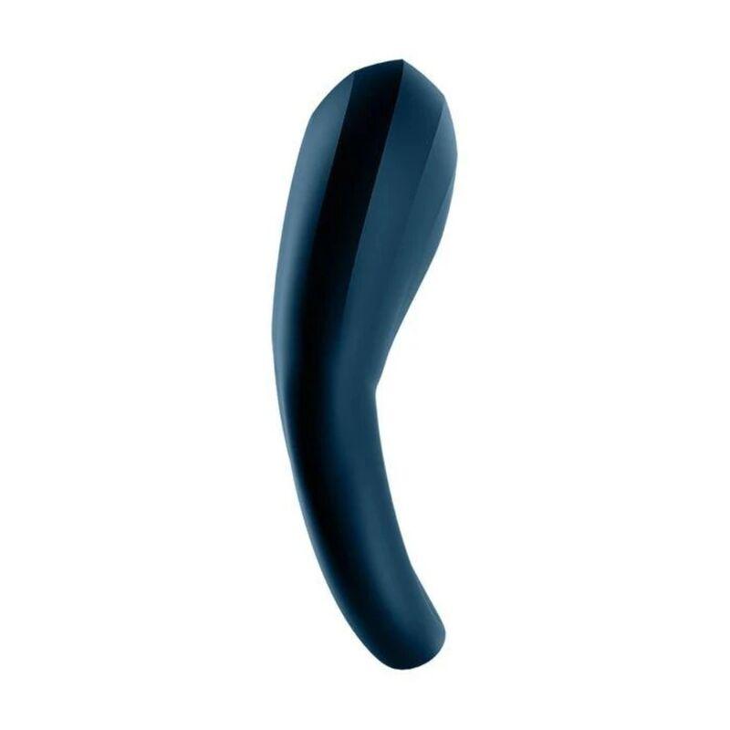 satisfyer app vibratore ad anello epic duo blu