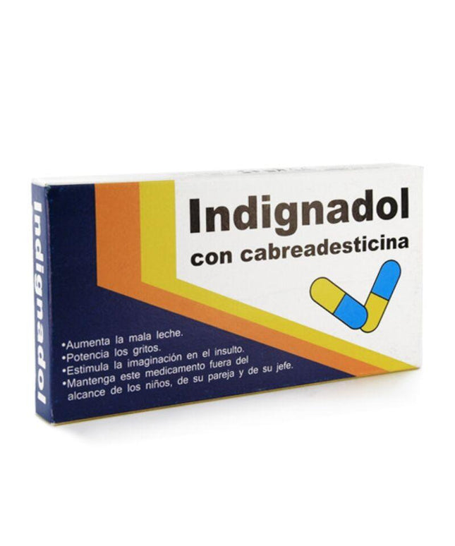 diablo goloso scatola medicinali indignadol