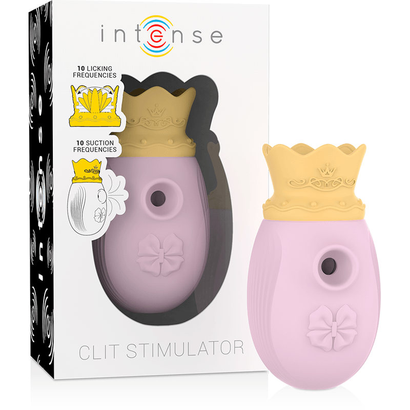 intense stimolatore del clit 10 frequenze di leccata e aspirazione rosa