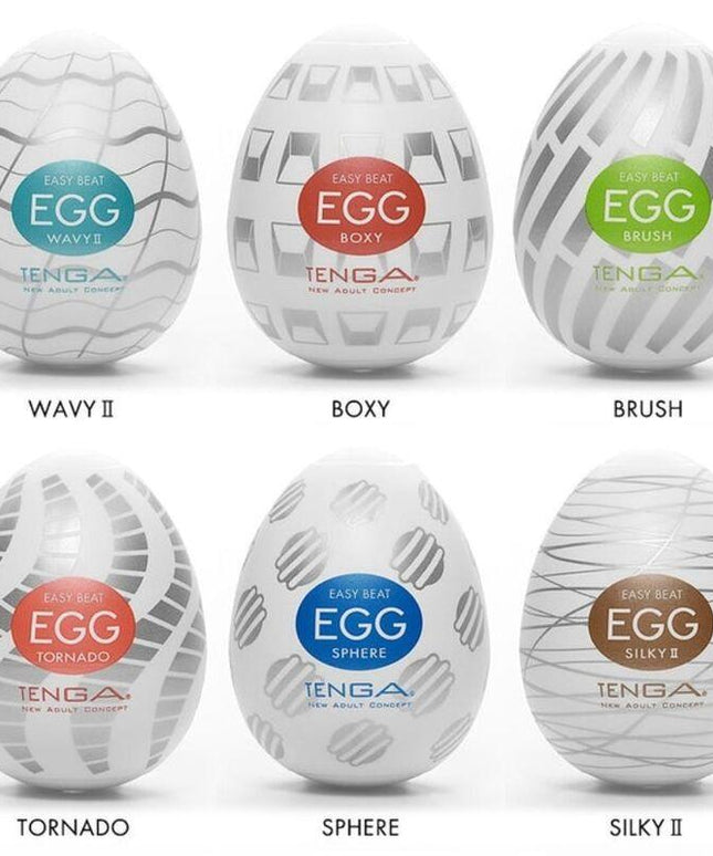 tenga confezione di uova masturbatore easy beat 6 unit