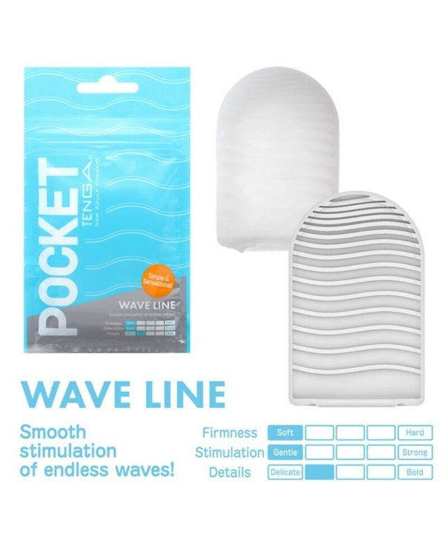 tenga masturbatore tascabile linea onda