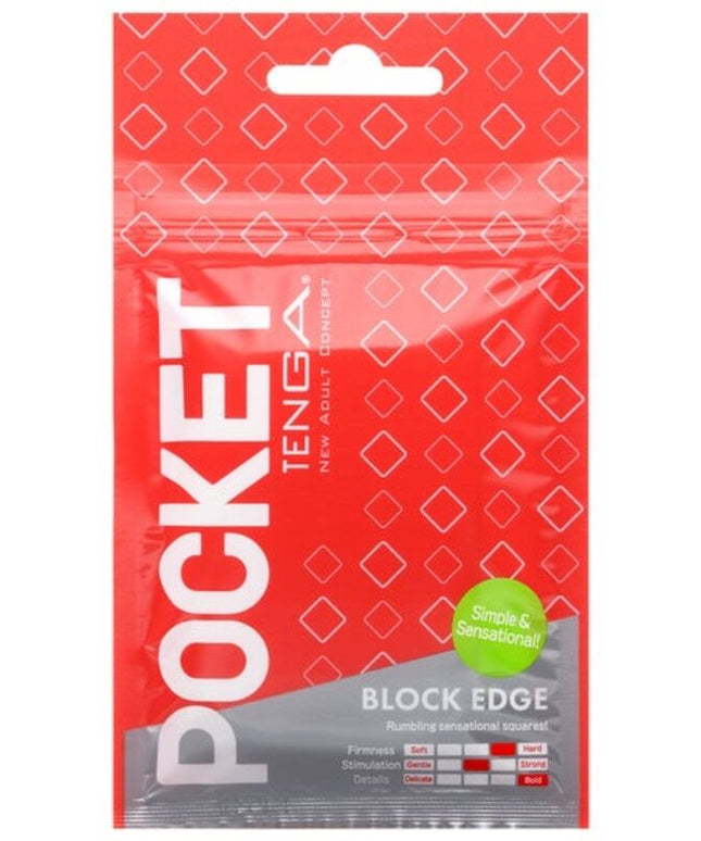 TENGA - MASTURBATORE CON TASCHE CON BORDO BLOCCATO