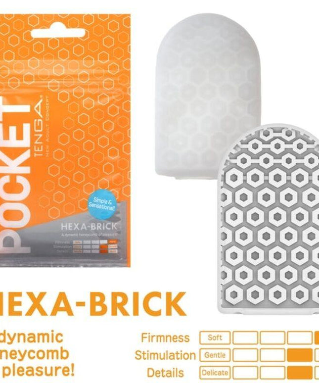 tenga tasca per masturbatore hexa brick