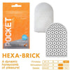 tenga tasca per masturbatore hexa brick