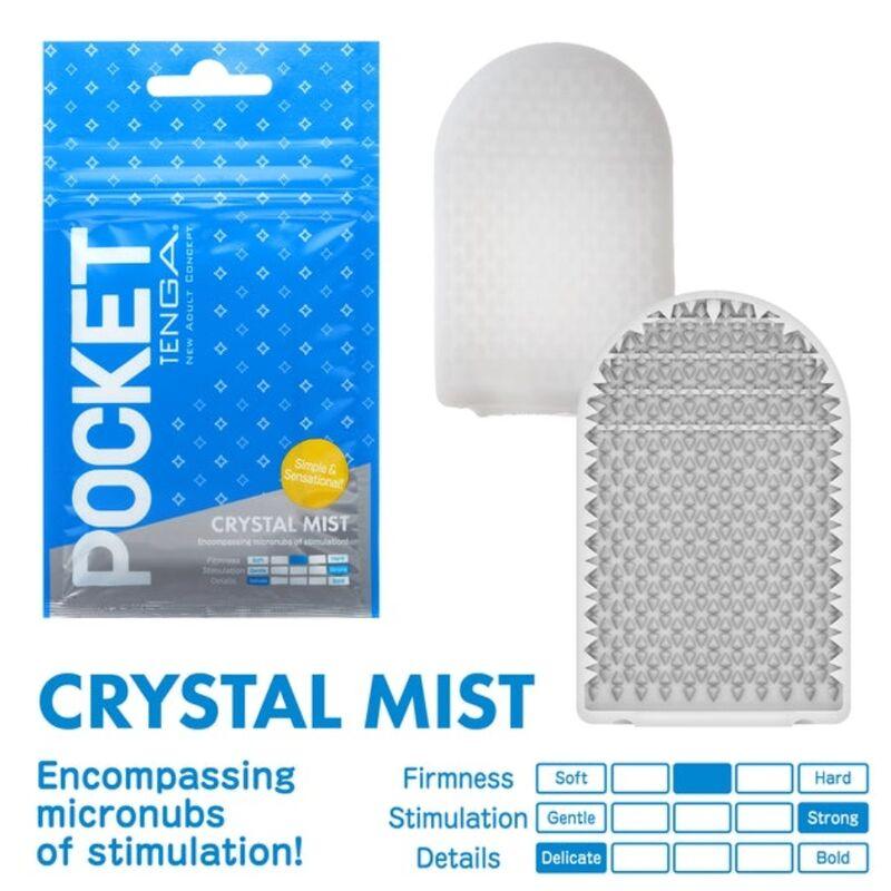 tenga masturbadore tascabile crystal mist