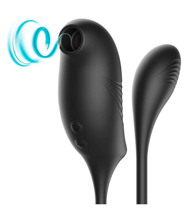 IBIZA - STIMOLATORE CON ASPIRANTE CLITORIDE MAGICO E VIBRAZIONE