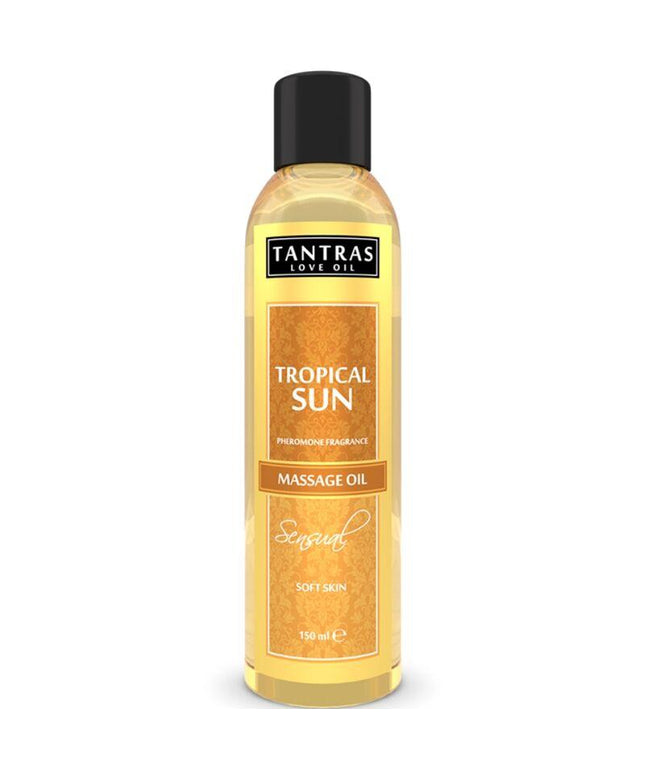 intimateline tantras love oil olio da massaggio sole tropicale 150 ml