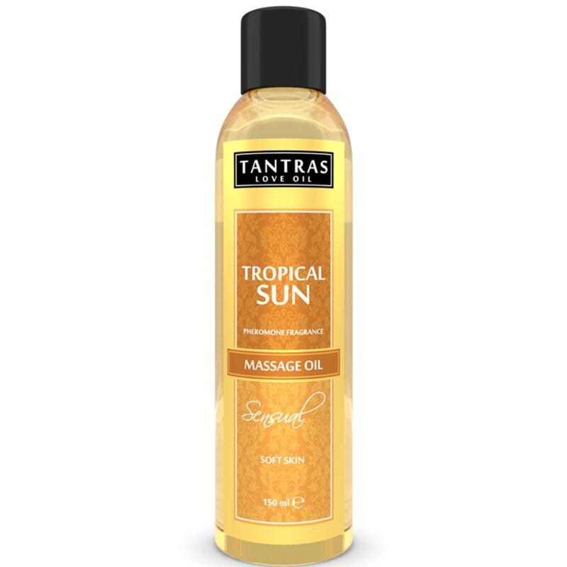 intimateline tantras love oil olio da massaggio sole tropicale 150 ml