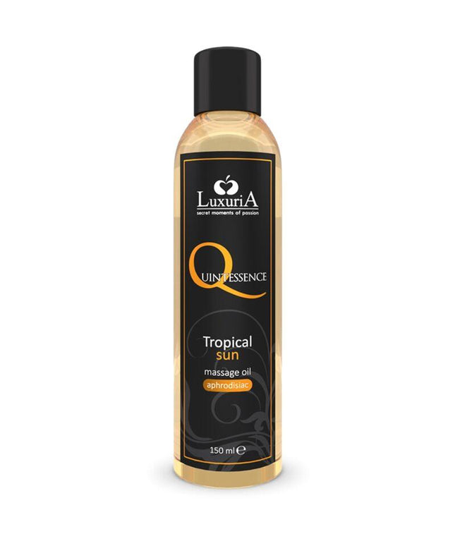 intimateline luxuria olio da massaggio quintessence tropical sun 150 ml