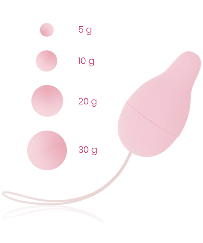 ohmama sistema di peso kegel per sviluppatore del pavimento pelvico