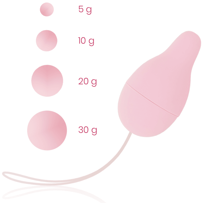 ohmama sistema di peso kegel per sviluppatore del pavimento pelvico