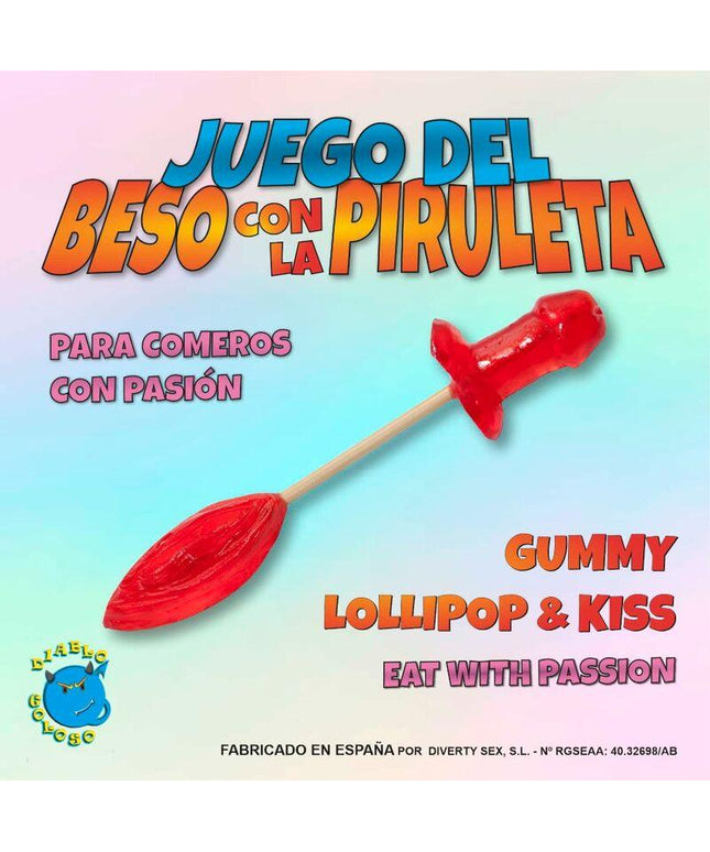 diablo picante gioco gummy pene e labbra