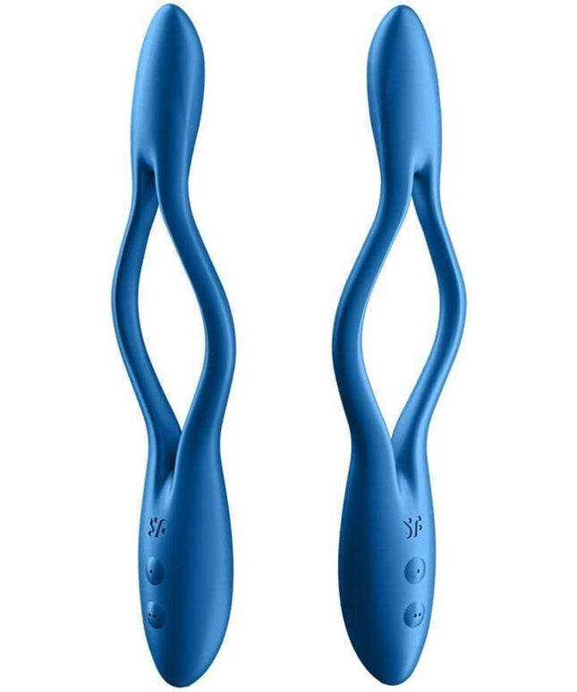 satisfyer gioco elastico multi vibratore blu