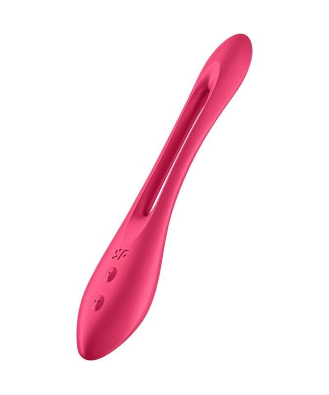 satisfyer multi vibratore elastic joy rosso