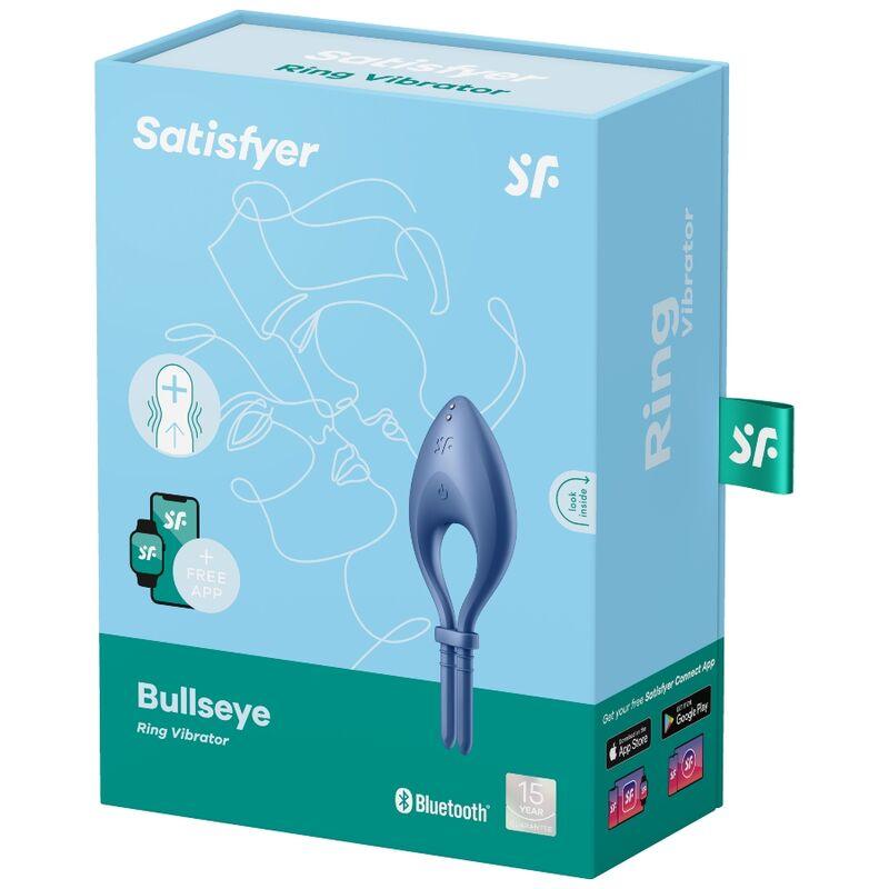 satisfyer app vibratore bullseye ring blu