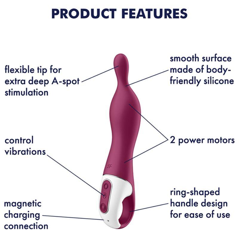 satisfyer vibratore amazing 1 aspot berry