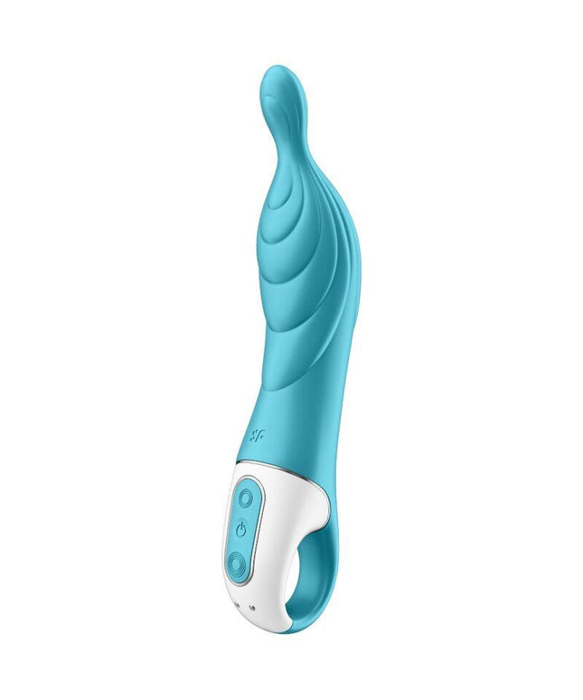 satisfyer vibratore amazing 2 aspot turchese
