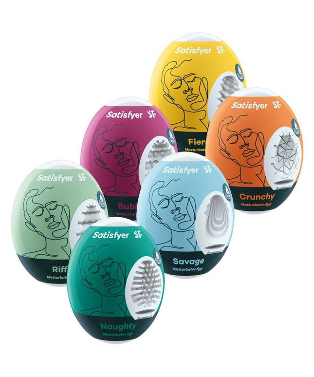 satisfyer uova masturbatori set da 6 unit