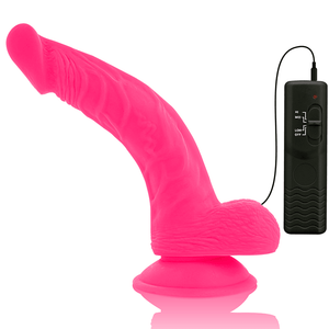 diversia dildo vibrante flessibile rosa 21 5 cm o 4 5 cm