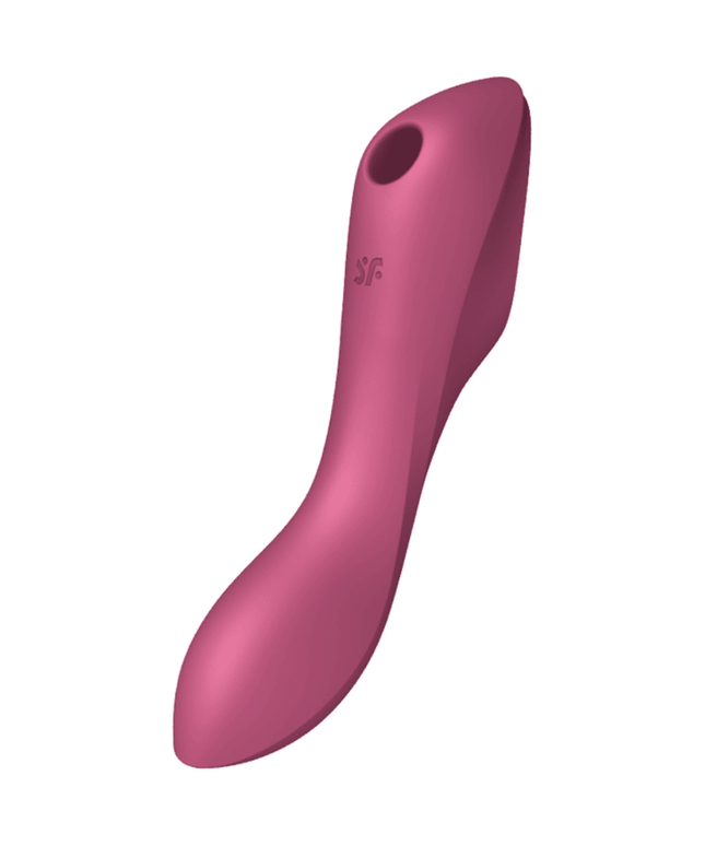 satisfyer vibratore curvy trinity 3 air pulse rosso