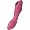 satisfyer vibratore curvy trinity 3 air pulse rosso