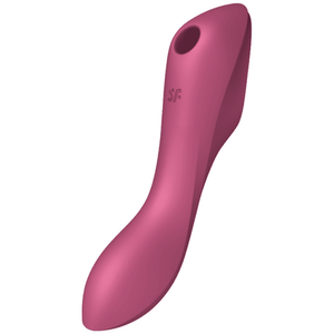 satisfyer vibratore curvy trinity 3 air pulse rosso