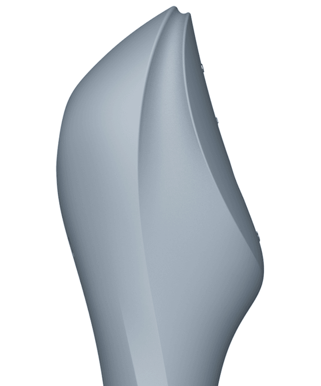satisfyer vibratore curvy trinity 3 air pulse grigio