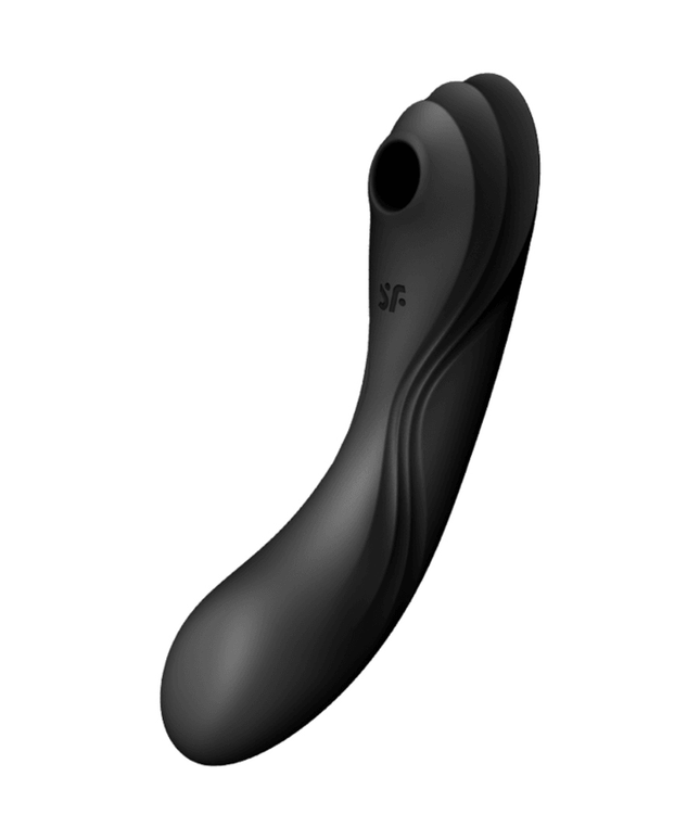 satisfyer vibratore curvy trinity 4 air pulse nero