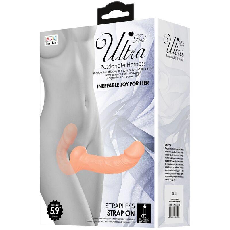 baile dildo da ultra appassionato con imbragatura senza supporto