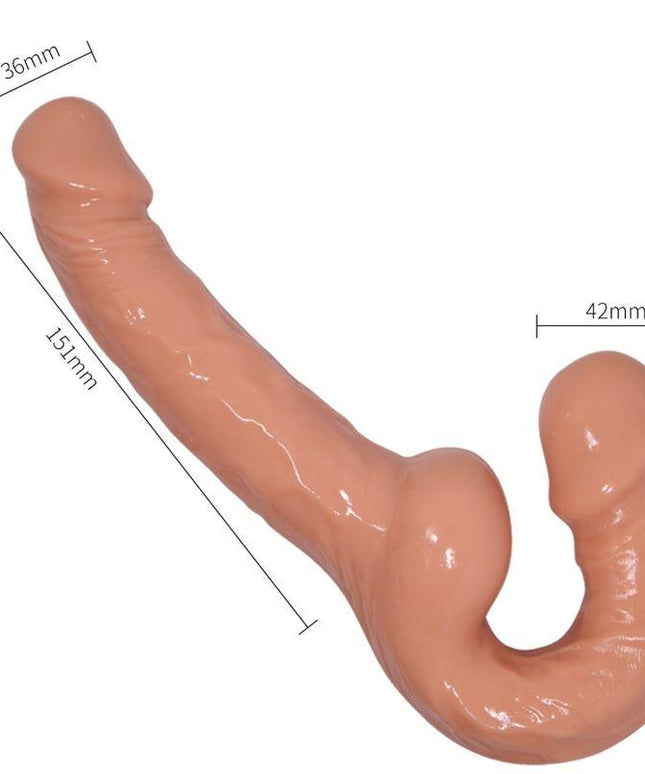 baile dildo da ultra appassionato con imbragatura senza supporto
