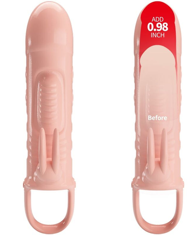 PRETTY LOVE - GUAINA PER PENE CONIGLIO NATURALE SLOANE