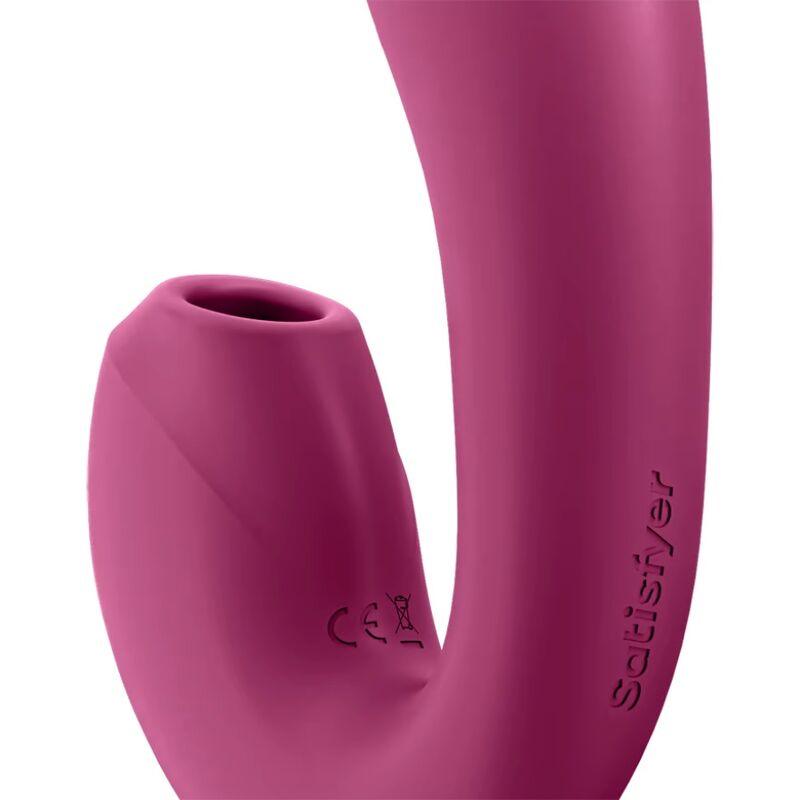 satisfyer app stimolatore e vibratore sunray rosso