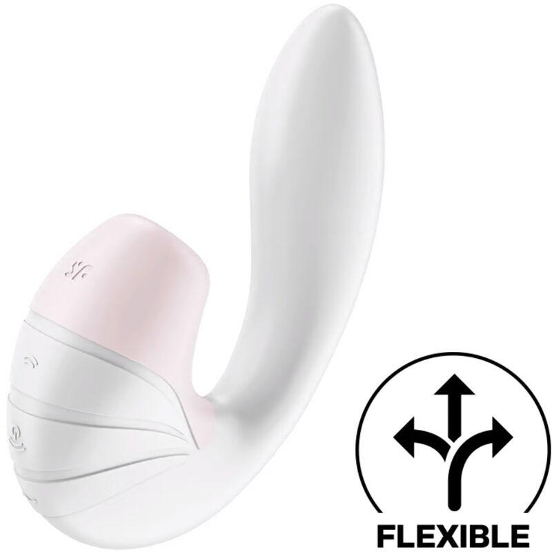 satisfyer stimolator e vibrazione supernova bianco