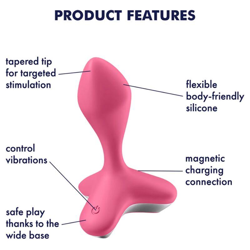 satisfyer vibratore game changer rosa