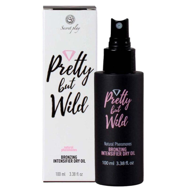 secretplay pretty ma wild intensificatore di abbronzatura olio secco 100 ml