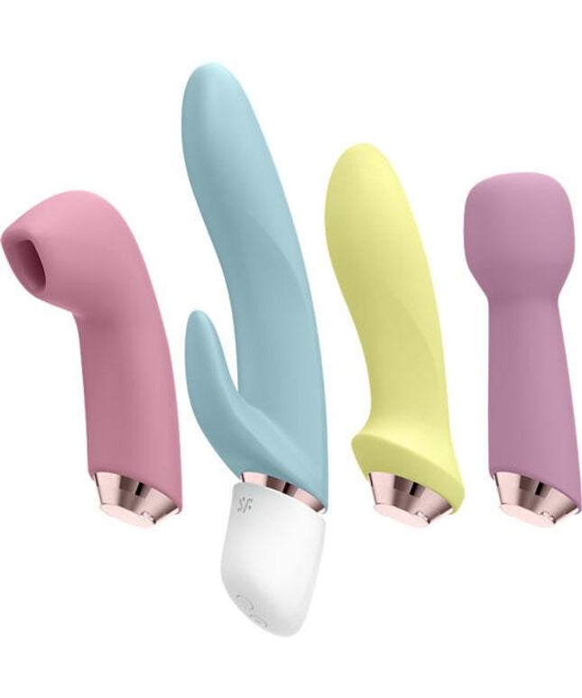satisfyer marvelous four set vibratore e impulso